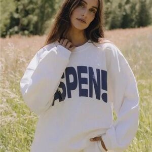 Daily Drills Aspen crewneck size M/L - worn once and washed!